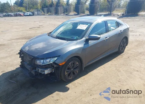 2017 Honda Civic Ex-L из США, поврежденный, VIN SHHFK7H74HU402663